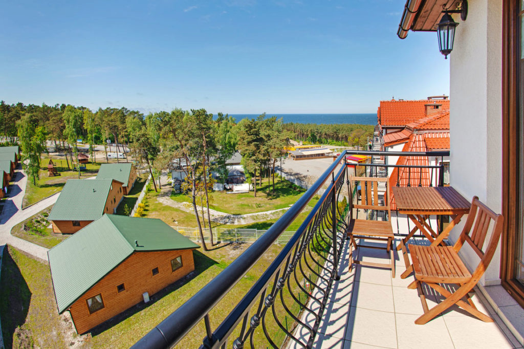 Apartament D 30 z widokiem na morze Continental Krynica Morska Sun